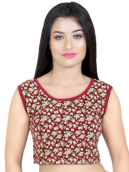 multi colored cotton regular blouse - 19165998 - Very Small Image - 1