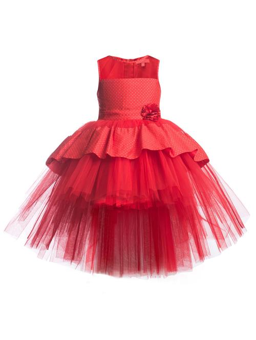 red coloured frock - 19169051 - Very Small Image - 1