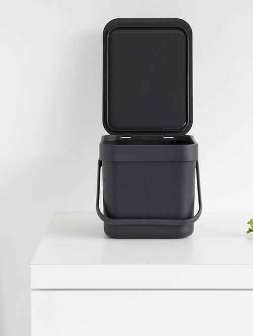 brabantia kitchen wastebin 6 litre - 19170588 - Very Small Image - 1