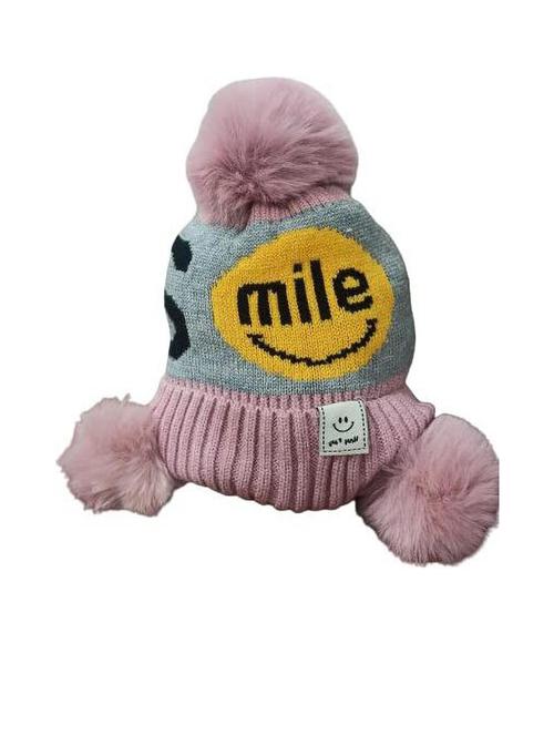 girls multi colored winter cap - 19170600 - Very Small Image - 1