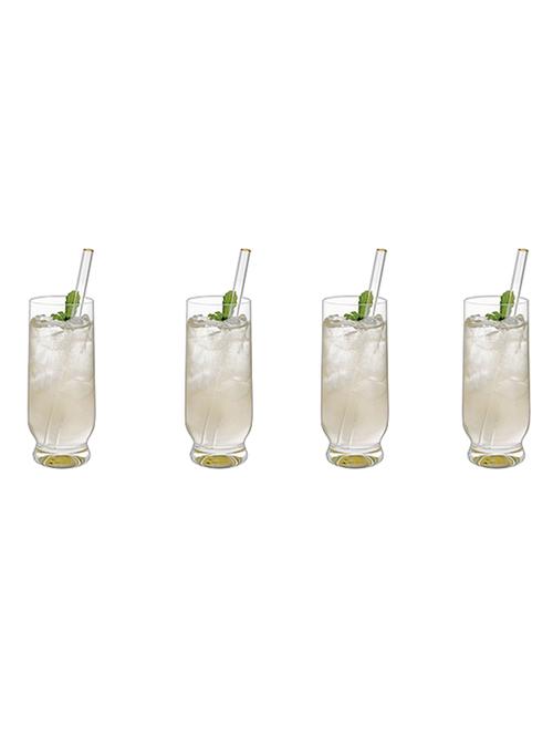 dartington crystal home bar long drink glass, set of 4 - 19170787 - Very Small Image - 1