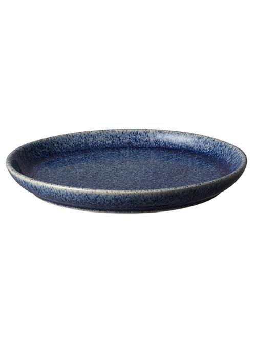 denby studio blue cobalt medium coupe plate - 19170902 - Very Small Image - 1