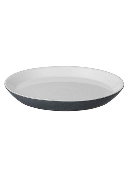 denby impression charcoal blue medium plate - 19170913 - Very Small Image - 1