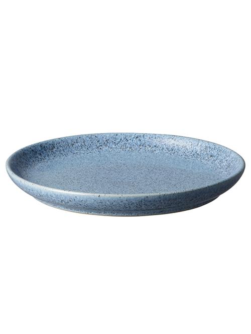 denby studio blue flint small coupe plate - 19170915 - Very Small Image - 1
