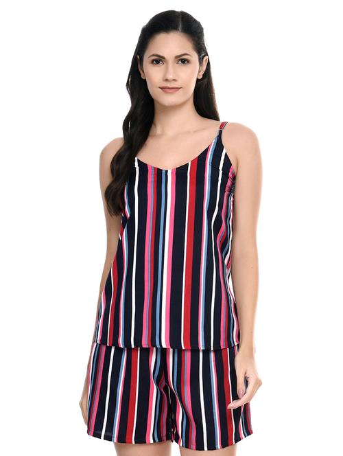 printed top and short nightwear set - 19171120 - Very Small Image - 1