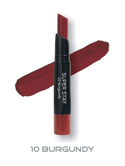 me-on professional superstay matte lipstick shade#10 burgundy - 19171193 - Very Small Image - 1