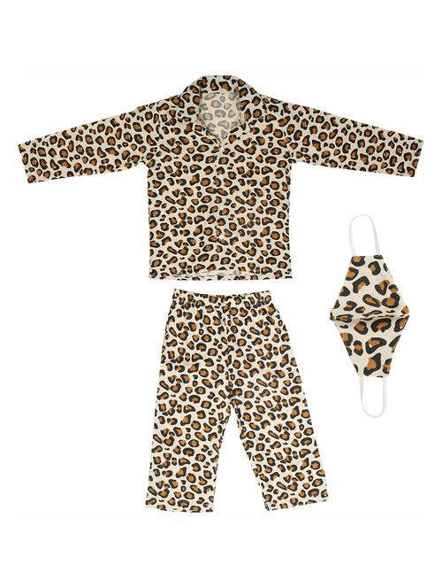 printed nightwear pyjama set - 19171457 - Very Small Image - 1
