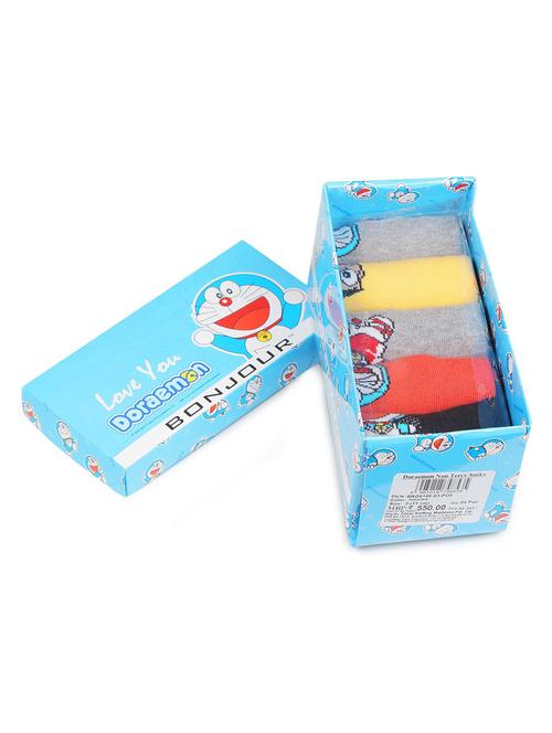 pack of 5 multi colored ankle length sock - 19171676 - Very Small Image - 1