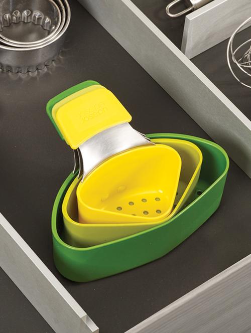 joseph joseph nest steam 3-piece steaming pod set - green - 19175539 - Very Small Image - 1