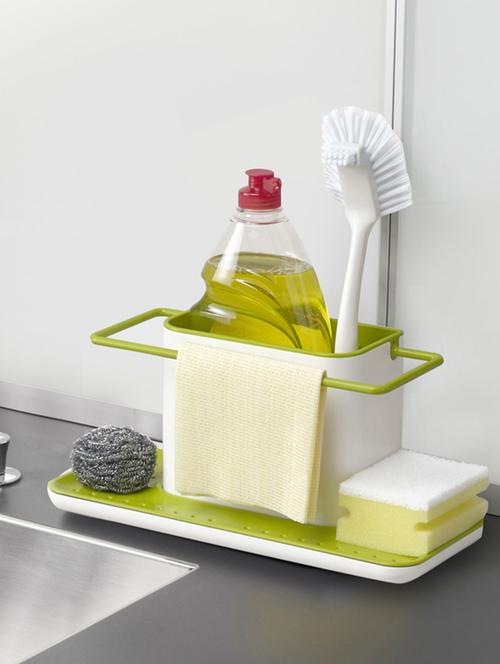 joseph joseph caddy large kitchen sink tidy - green - 19175558 - Very Small Image - 1