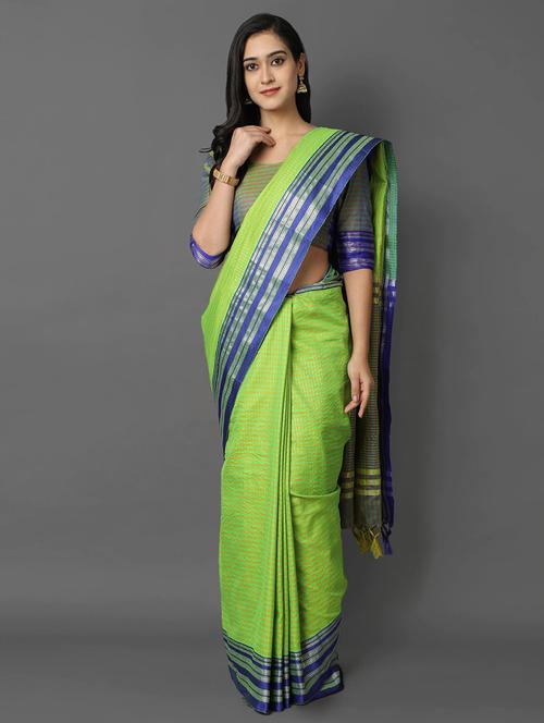 self design woven saree - 19176588 - Very Small Image - 1