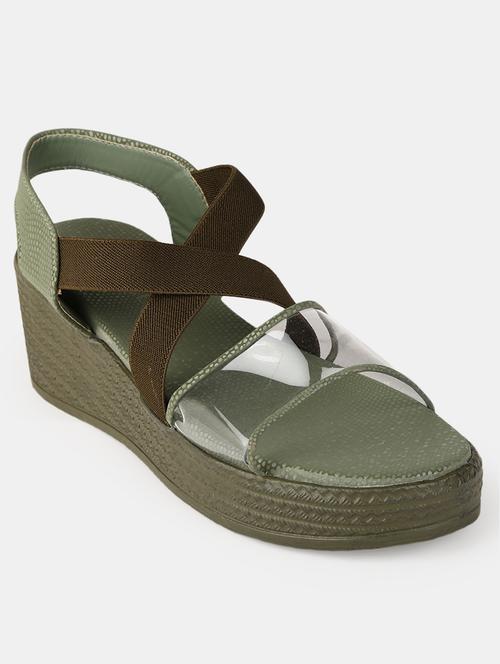 women back strap wedge sandal - 19177204 - Very Small Image - 1