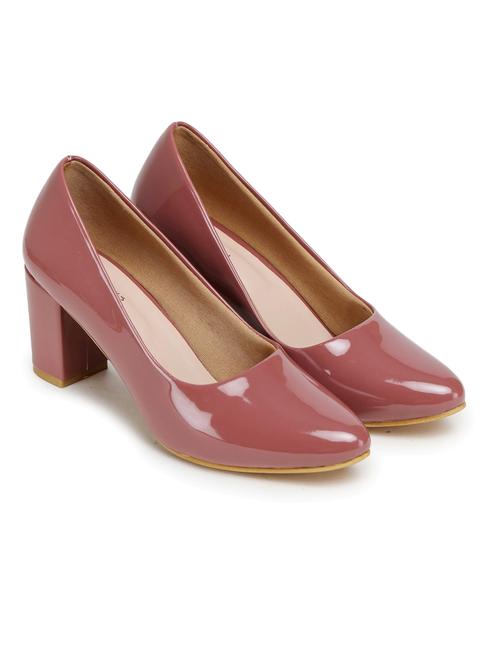 pink solid pointed high heels - 19177927 - Very Small Image - 1