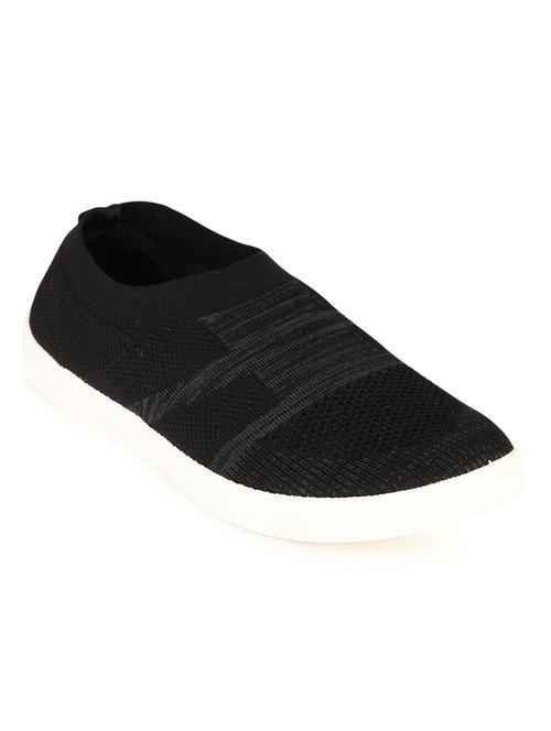 solid black lace up casual shoes - 19178001 - Very Small Image - 1