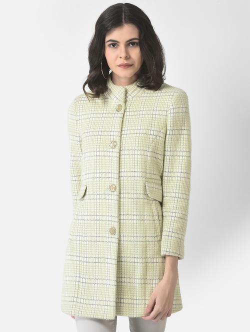 checkered polyester regular coat - 19178422 - Very Small Image - 1