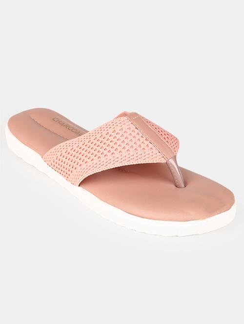 pink synthetic slippers flip flops - 19179639 - Very Small Image - 1