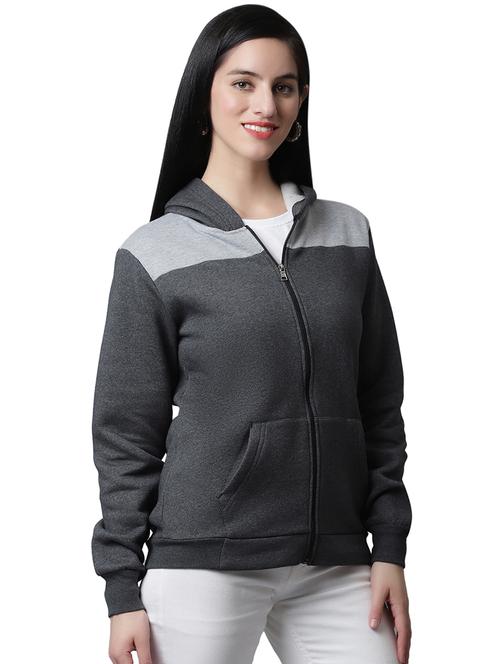 women's color block sweatshirt - 19181511 - Very Small Image - 1