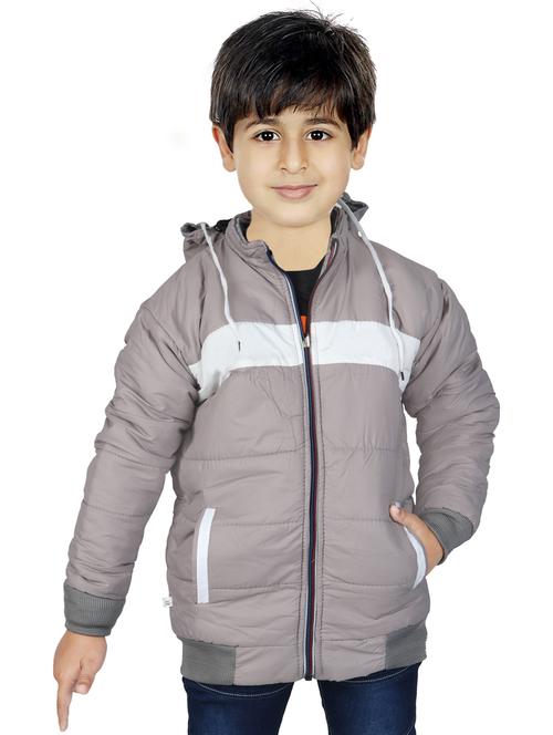 grey coloured regular jacket - 19181856 - Very Small Image - 1