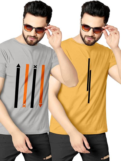 pack of 2 printed t-shirts - 19182317 - Very Small Image - 1