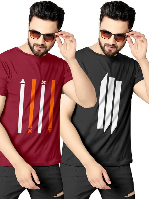 pack of 2 printed t-shirts - 19182332 - Very Small Image - 1