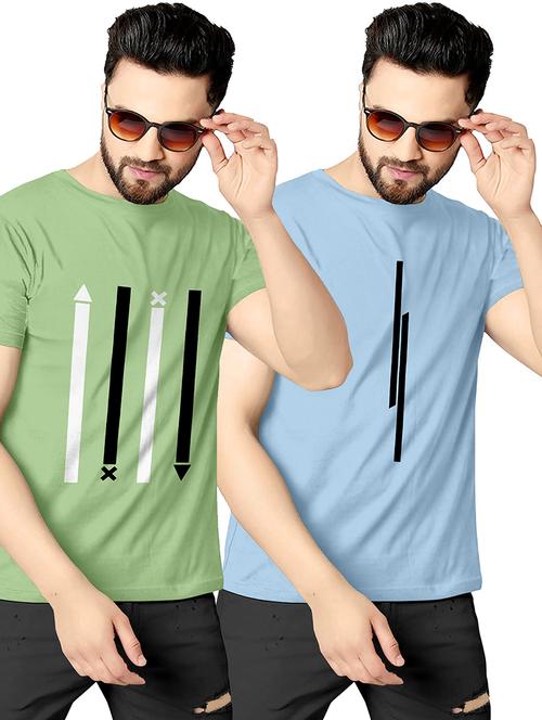 pack of 2 graphic combos t-shirt - 19182373 - Very Small Image - 1