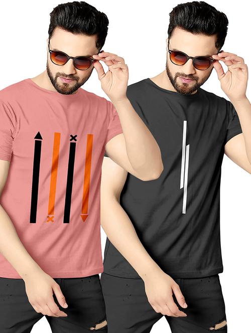 pack of 2 graphic combos t-shirt - 19182396 - Very Small Image - 1