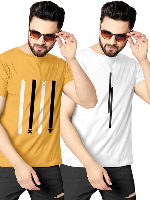 pack of 2 graphic combos t-shirt - 19182432 - Very Small Image - 1
