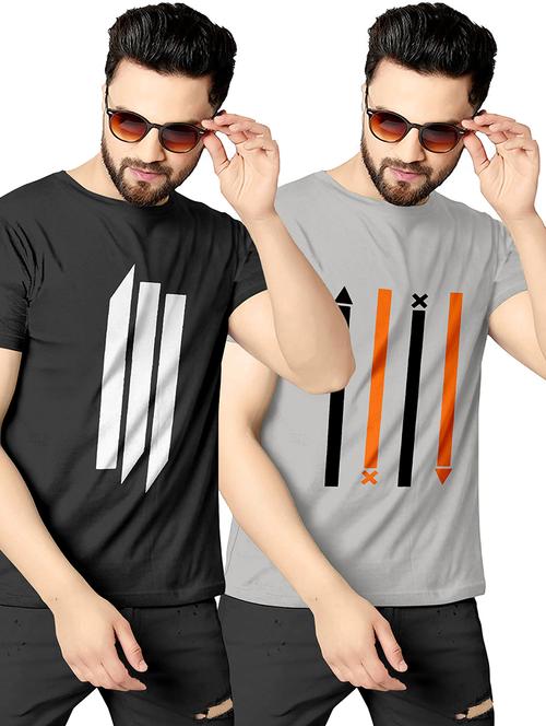 pack of 2 graphic combos t-shirt - 19182441 - Very Small Image - 1