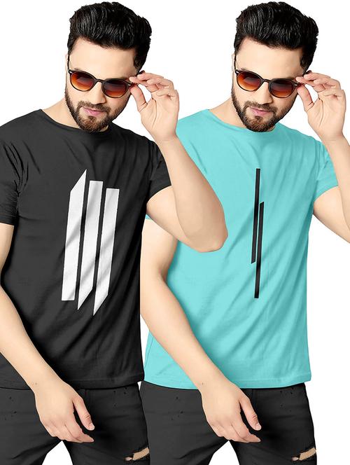 pack of 2 graphic combos t-shirt - 19182455 - Very Small Image - 1