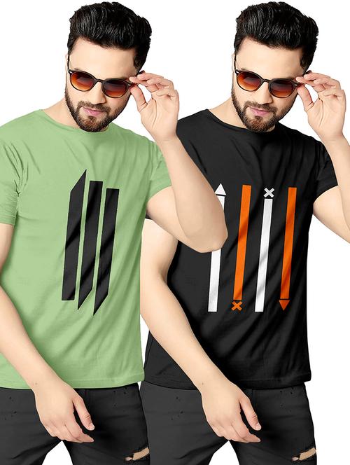 pack of 2 graphic combos t-shirt - 19182468 - Very Small Image - 1