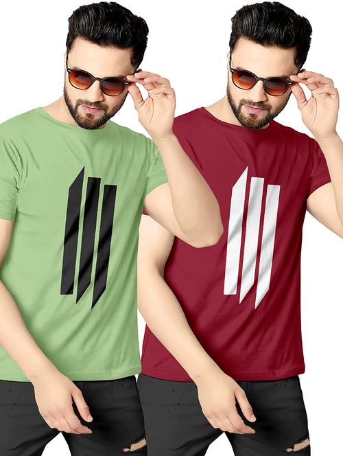 pack of 2 graphic combos t-shirt - 19182479 - Very Small Image - 1