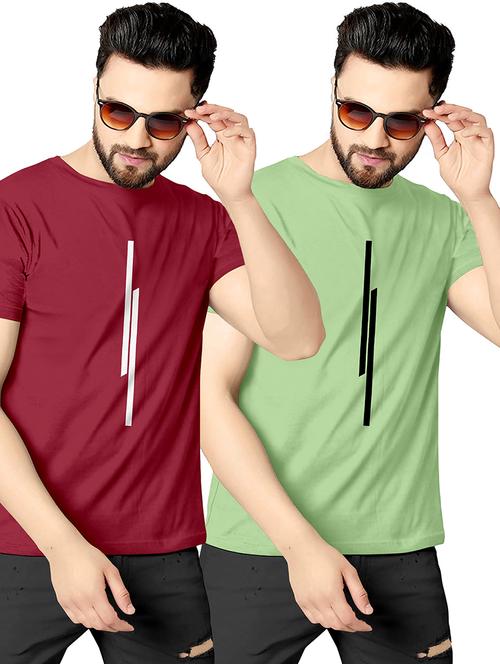 pack of 2 printed t-shirts - 19182574 - Very Small Image - 1
