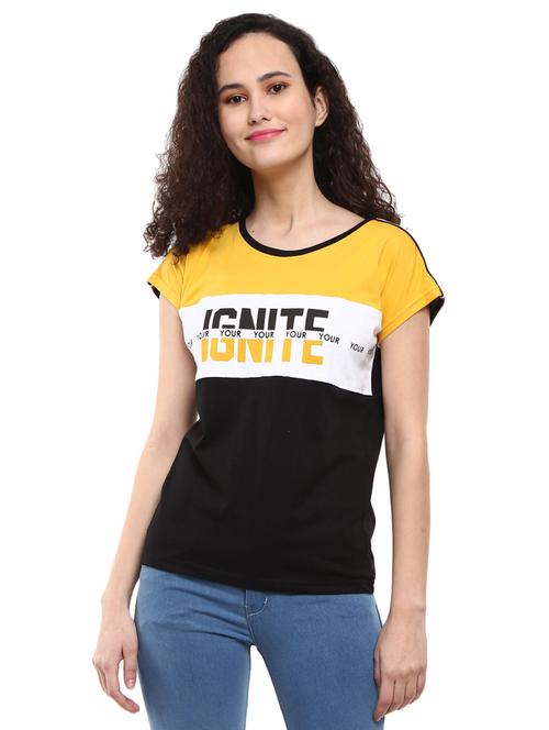 multicolored cotton t-shirt - 19183035 - Very Small Image - 1