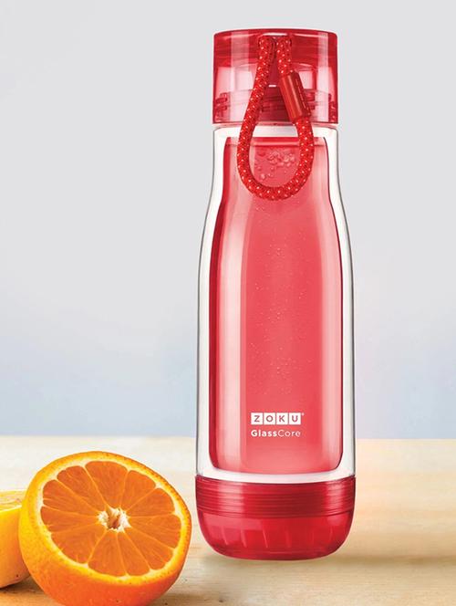 zoku red 16oz everyday outer core bottle - 19183795 - Very Small Image - 1