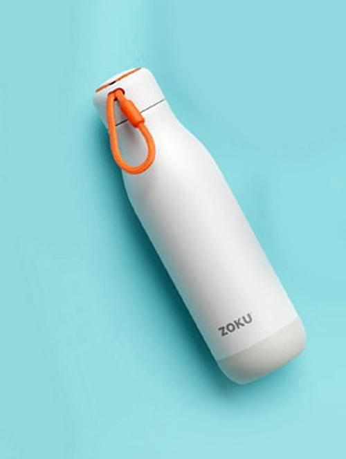 zoku 25oz white pc stainless bottle - 19183801 - Very Small Image - 1