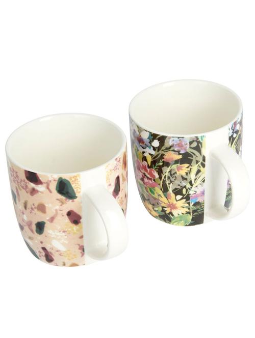 kitchencraft barrel mug set, terazzo floral, set of 4 - 19183839 - Very Small Image - 1