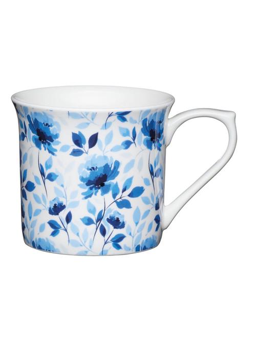 kitchencraft fluted mug, blue rose, 300ml - 19183842 - Very Small Image - 1