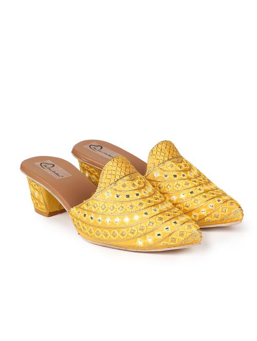 embellished mules sandal - 19184017 - Very Small Image - 1