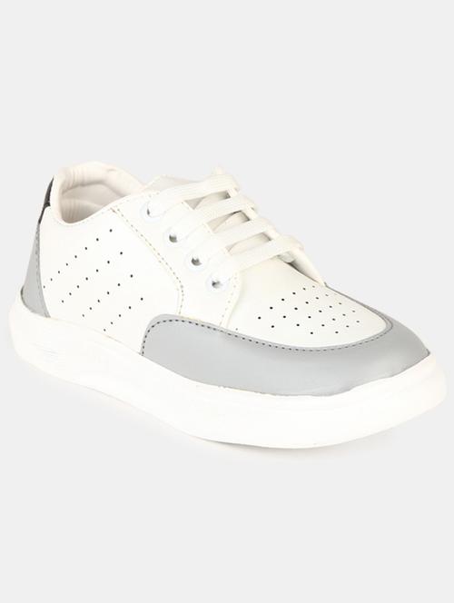 grey solid mesh sports shoes - 19184145 - Very Small Image - 1