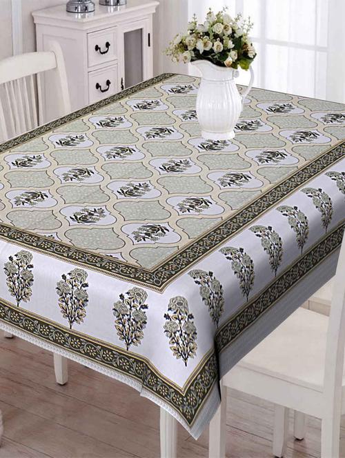 cotton rectangular dining table cloth - 19184293 - Very Small Image - 1