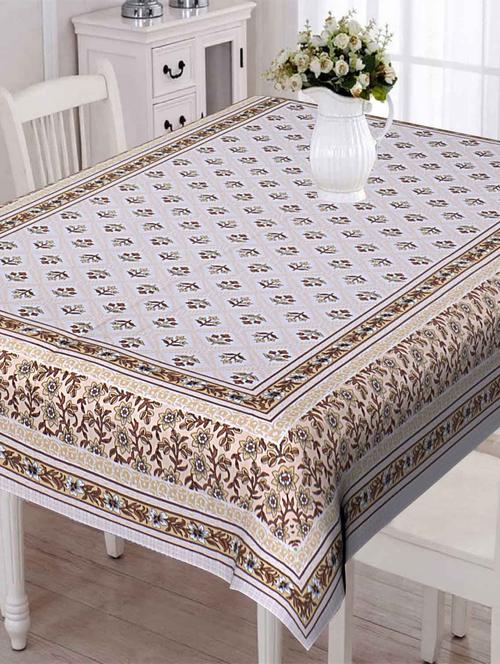 cotton rectangular dining table cloth - 19184299 - Very Small Image - 1