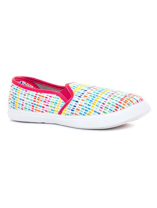 pink mesh slip on casual shoes - 19184310 - Very Small Image - 1