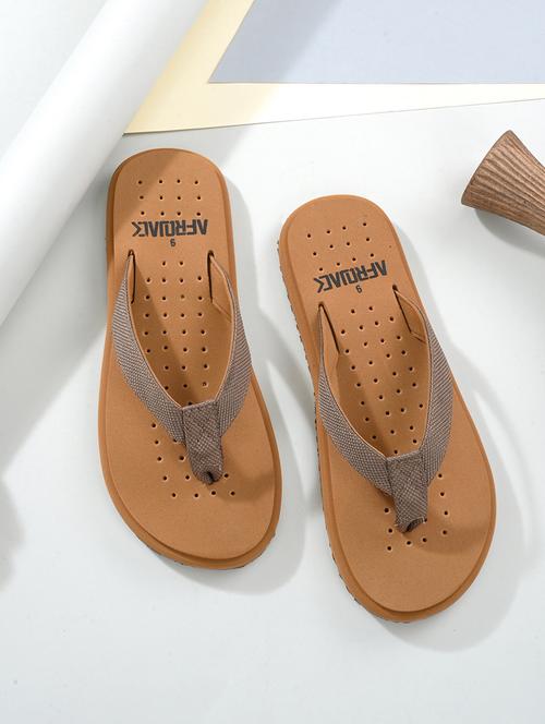 tan slip on flip flop - 19184862 - Very Small Image - 1