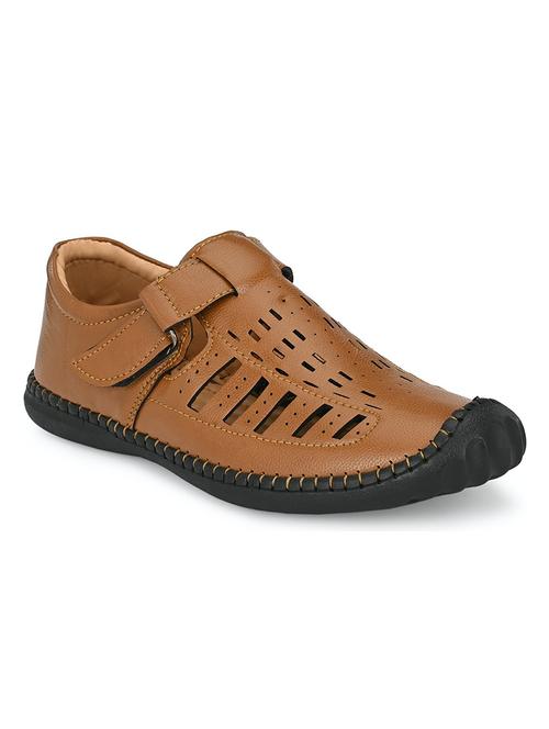 tan slip on sandal - 19184871 - Very Small Image - 1