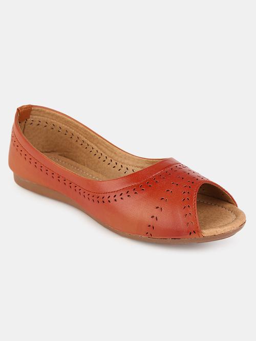 tan slip on ballerina - 19185081 - Very Small Image - 1