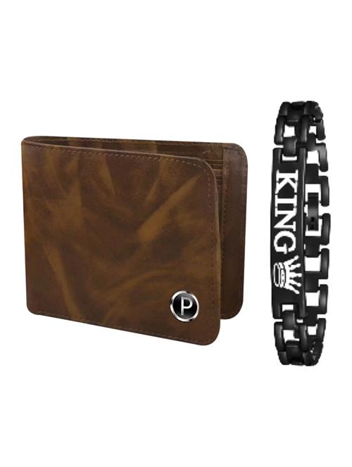 brown leatherette wallet - 19185634 - Very Small Image - 1