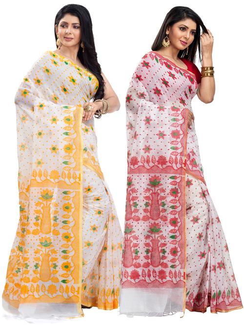 women's saree combo with blouse - 19186056 - Very Small Image - 1