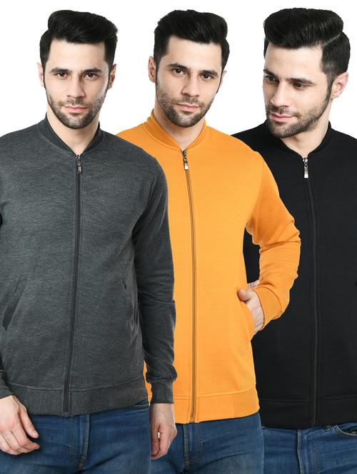 multi colored fleece casual jacket - 19186285 - Very Small Image - 1
