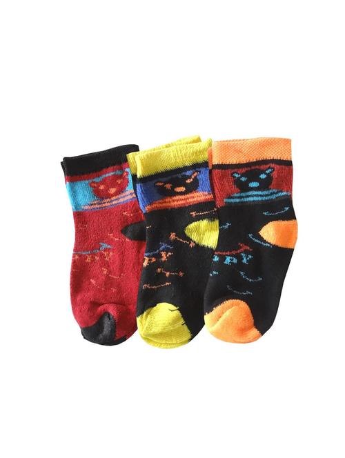 pack of 3 multi colored ankle length sock - 19186564 - Very Small Image - 1