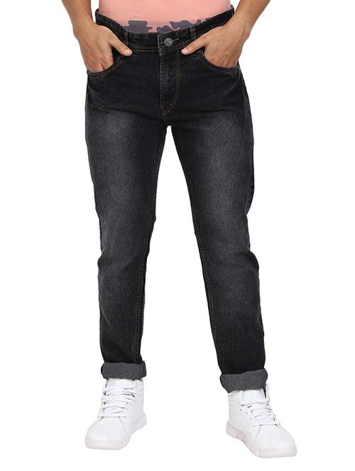 mens slim fit plain jeans - 19186691 - Very Small Image - 1
